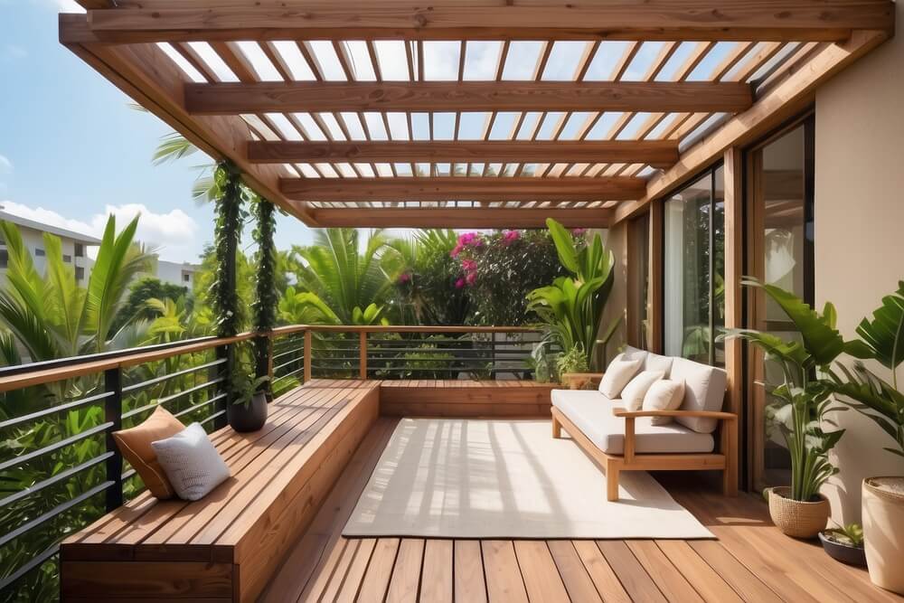 Jakie pergole balkonowe wybrać, by zwiększyć komfort na balkonie?